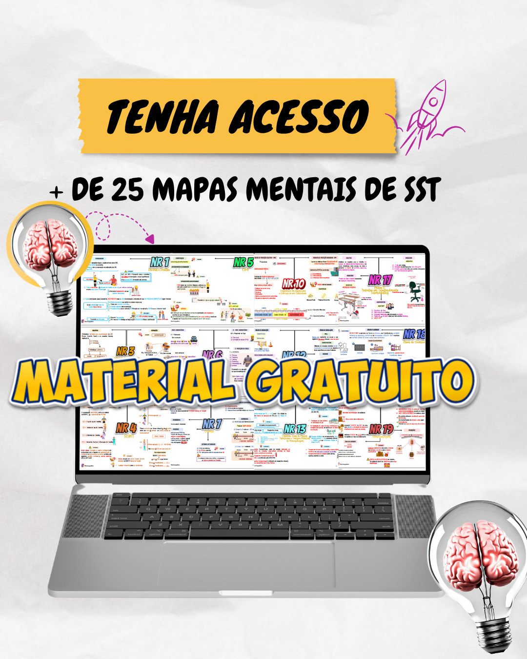 AMOSTRA GRATUITA - MAPAS MENTAIS
