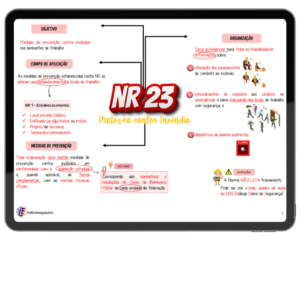 MAPA MENTAL NR 23 - PROTEÇÃO CONTRA INCÊNDIO
