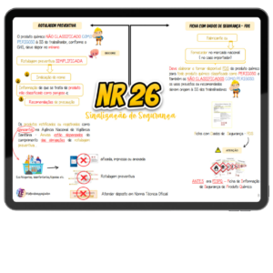 MAPA MENTAL NR 26 - SINALIZAÇÃO DE SEGURANÇA