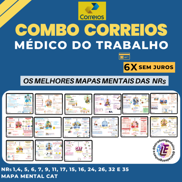 COMBO CORREIOS - MÉDICO DO TRABALHO
