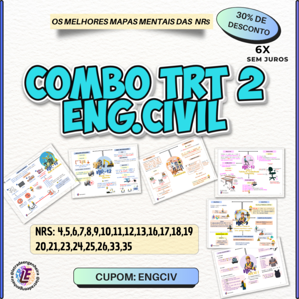 COMBO TRT 2 - ENGENHARIA CIVIL